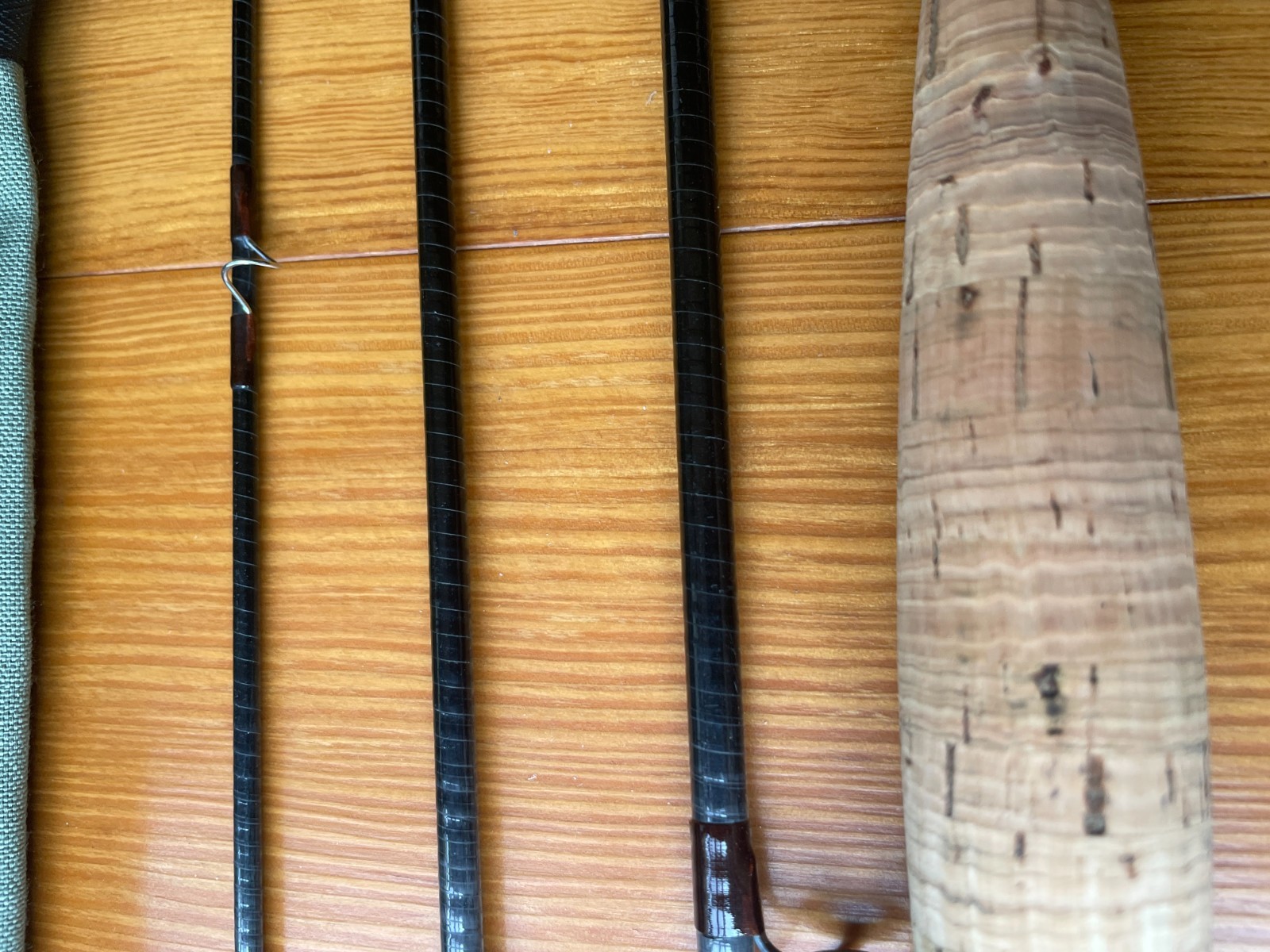 Orvis TightLoop #4 wt Line 8’0″ 4P 2-3/4oz Tube Used Fly Fishing Rod Carbon