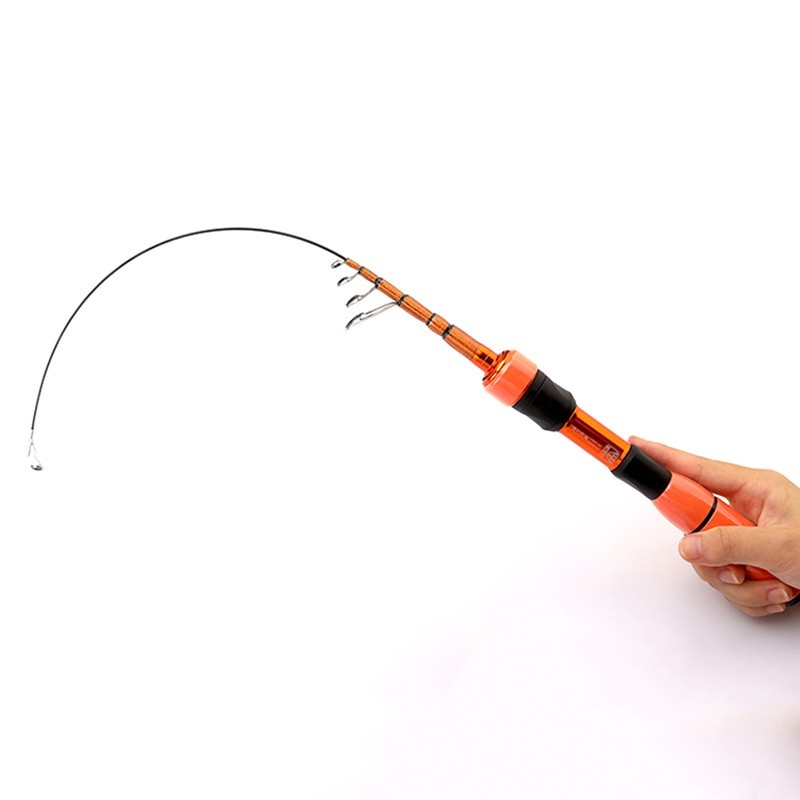 Travel Spinning Rod 5ft 5.6ft 2-6lb Telescopic Casting Rod Carbon Trout