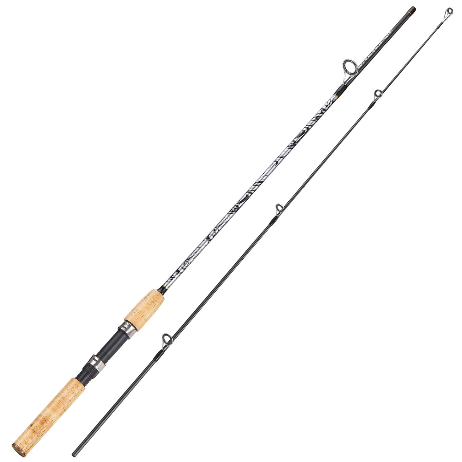 Fishing Rod Spinning Casting Carbon Fiberglass Composite Stainless Steel Guides