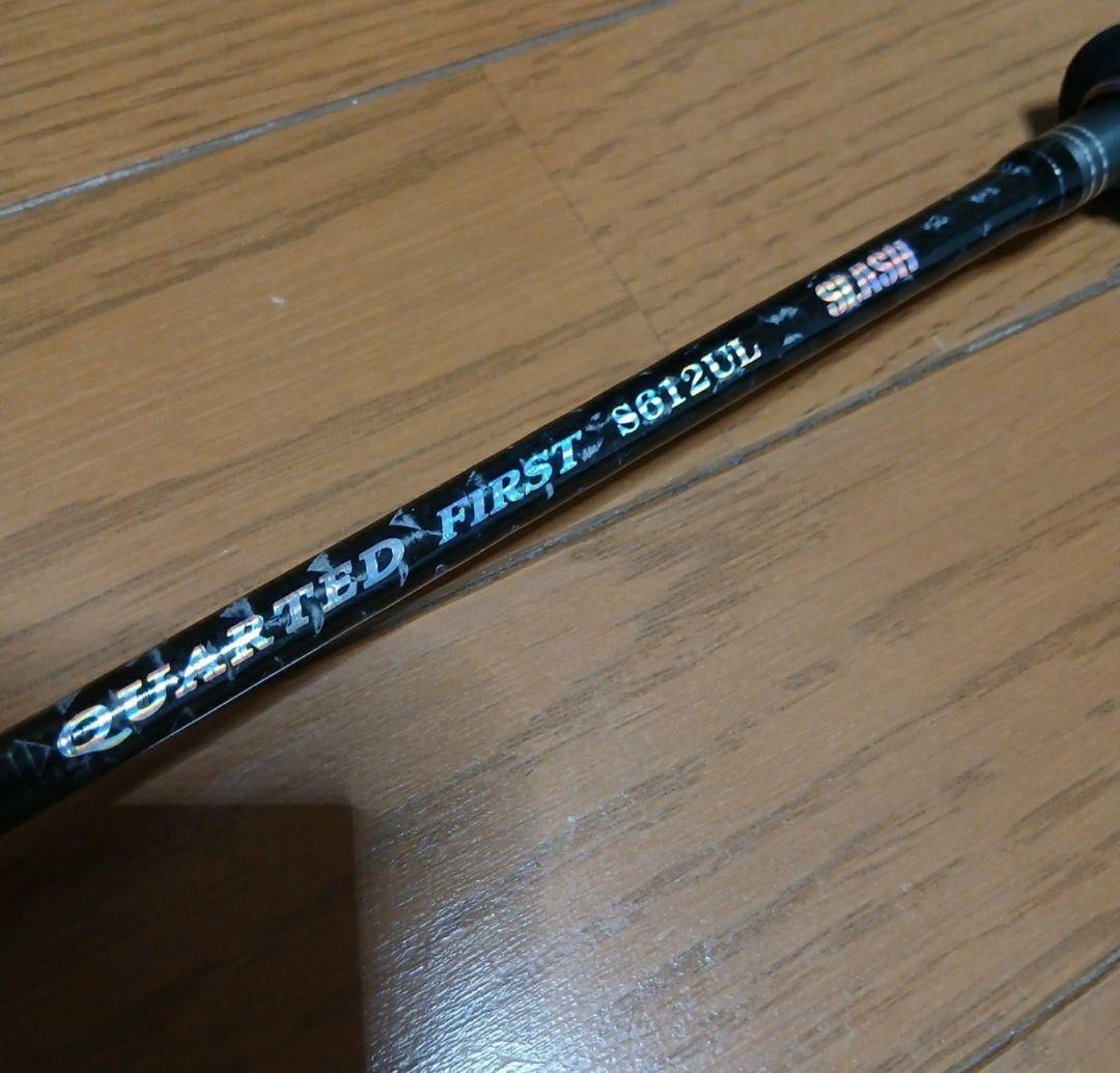 SLASH First S612UL Helical X Carbon Rod 2pc 0.8-5g UL Used