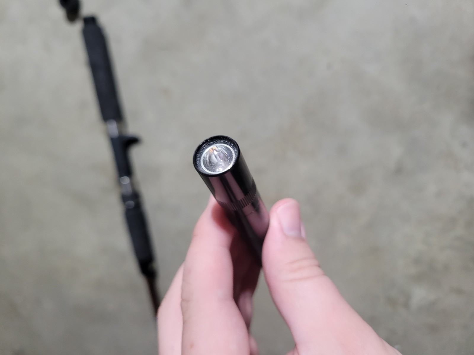 Pro-Glo Vintage Experimental Glow In The Dark Catfishing Rod