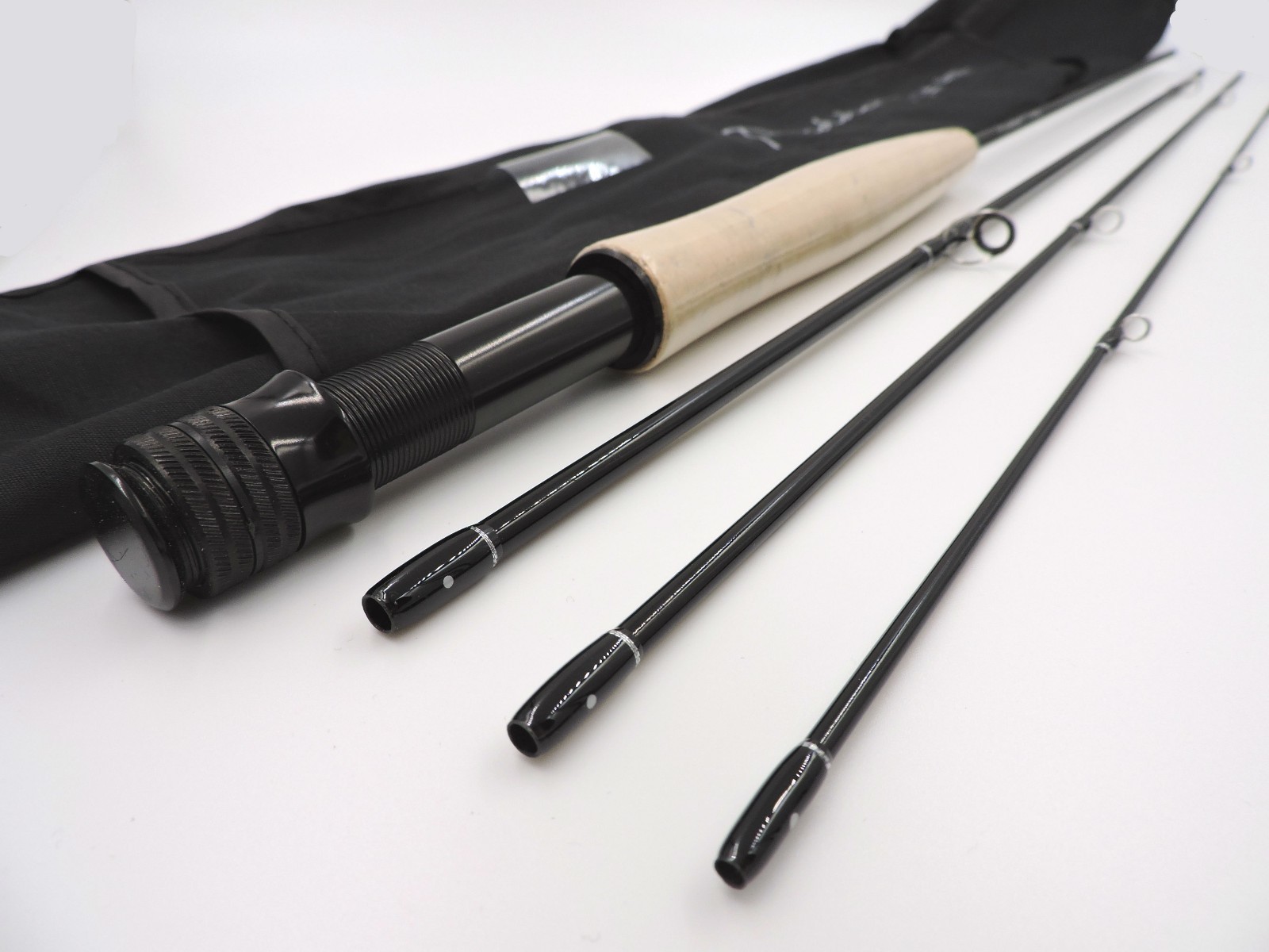 Rudder Fly Rod M Fast 4 Pieces 7FT 7.5FT 8FT 9FT Weight 3# 4# 5# Graphite