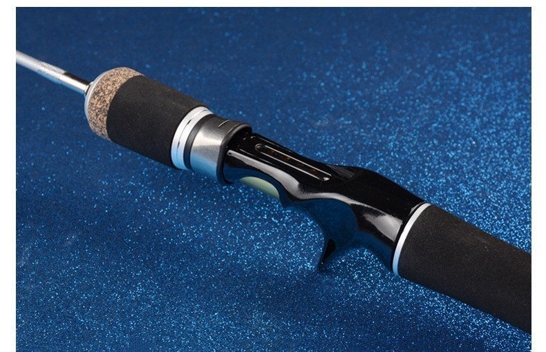 Ice Fishing Rod Carbon Fiber Fast Action Casting Spinning Travel Rod Carp 55cm