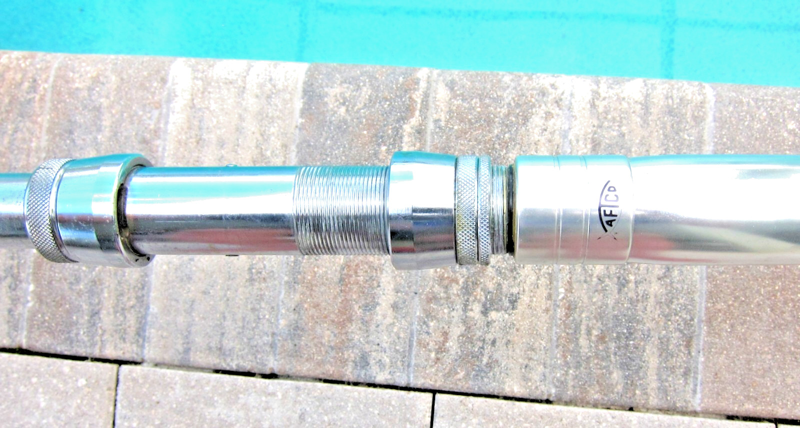 Vintage Custom Big-Game Trolling Rod:TYCOON FIN-NOR Roller Guide:7’5″;150-300lb1