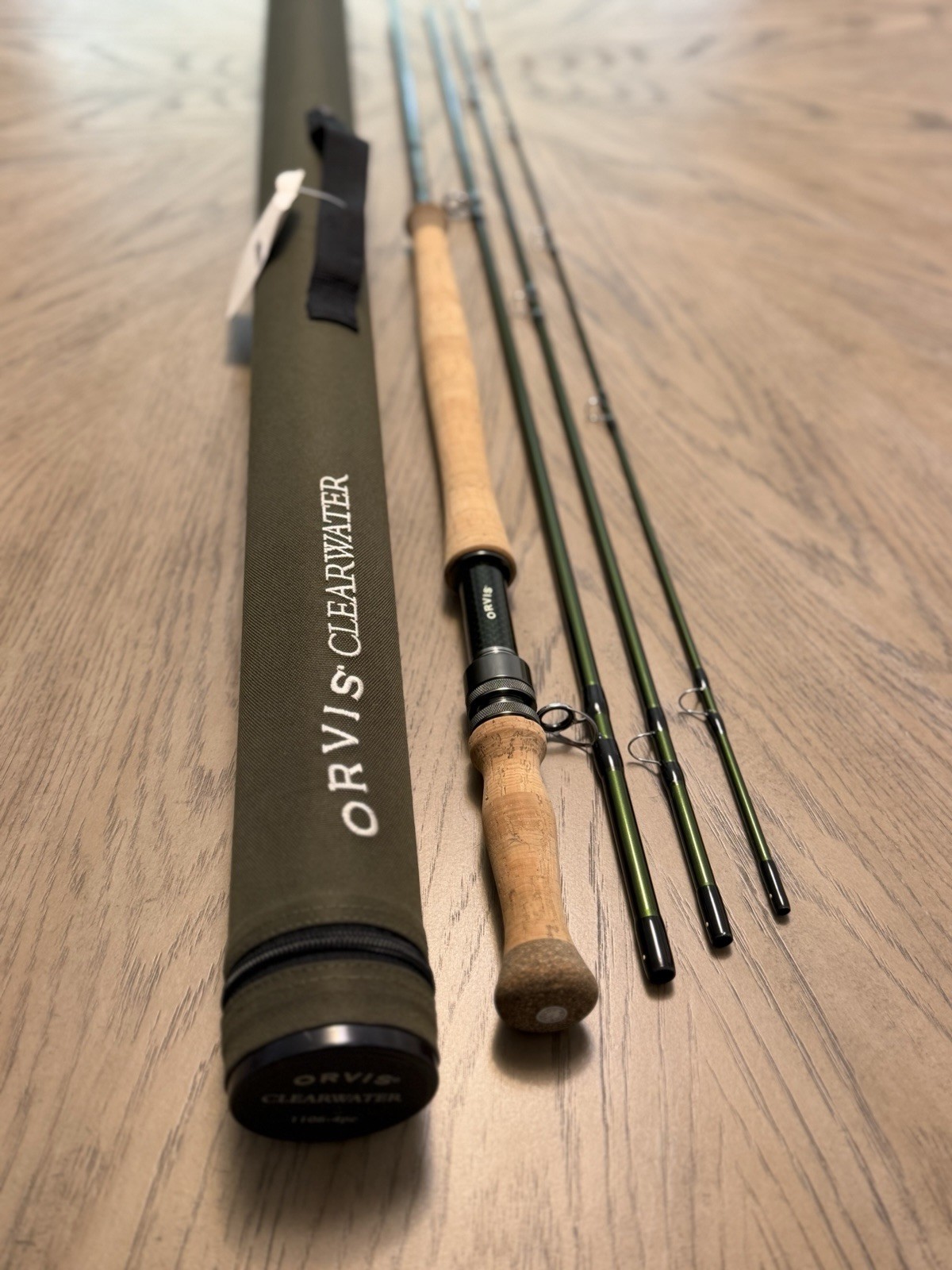 Orvis Clearwater 11ft 6wt 4pc Fly Fishing Rod W/ Tube