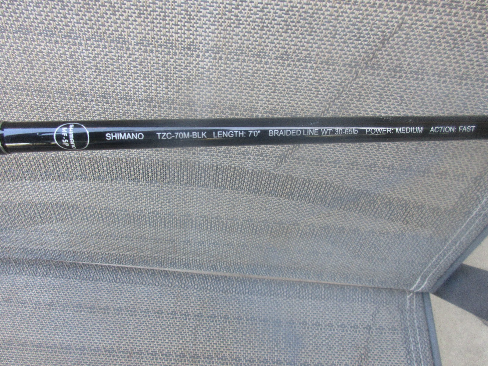 Shimano Terez TZC-70M-PW, 7’0″, Medium, Fast, 30-65lb, 1.5-6oz, Conventional Rod