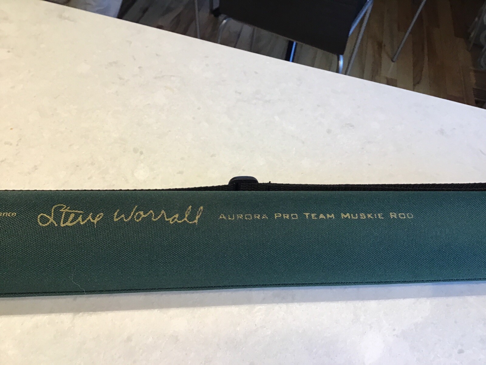 Aurora Pro Team Muskie Rod Case Only Steve Worrall 49 Inches