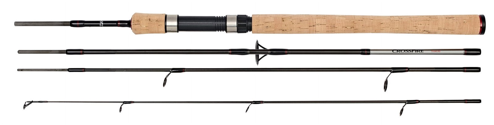 Crossfire Rod, 7′, Med Fast, Spinning, 1pc, 1/8-3/4oz lures, Line Weight 6-15