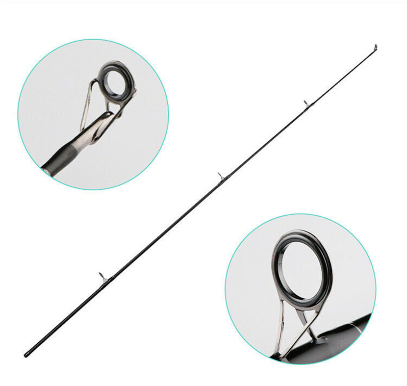 High Strength Carbon Fibre 3 Sections Surf Rods Casting Weight:100-300g
