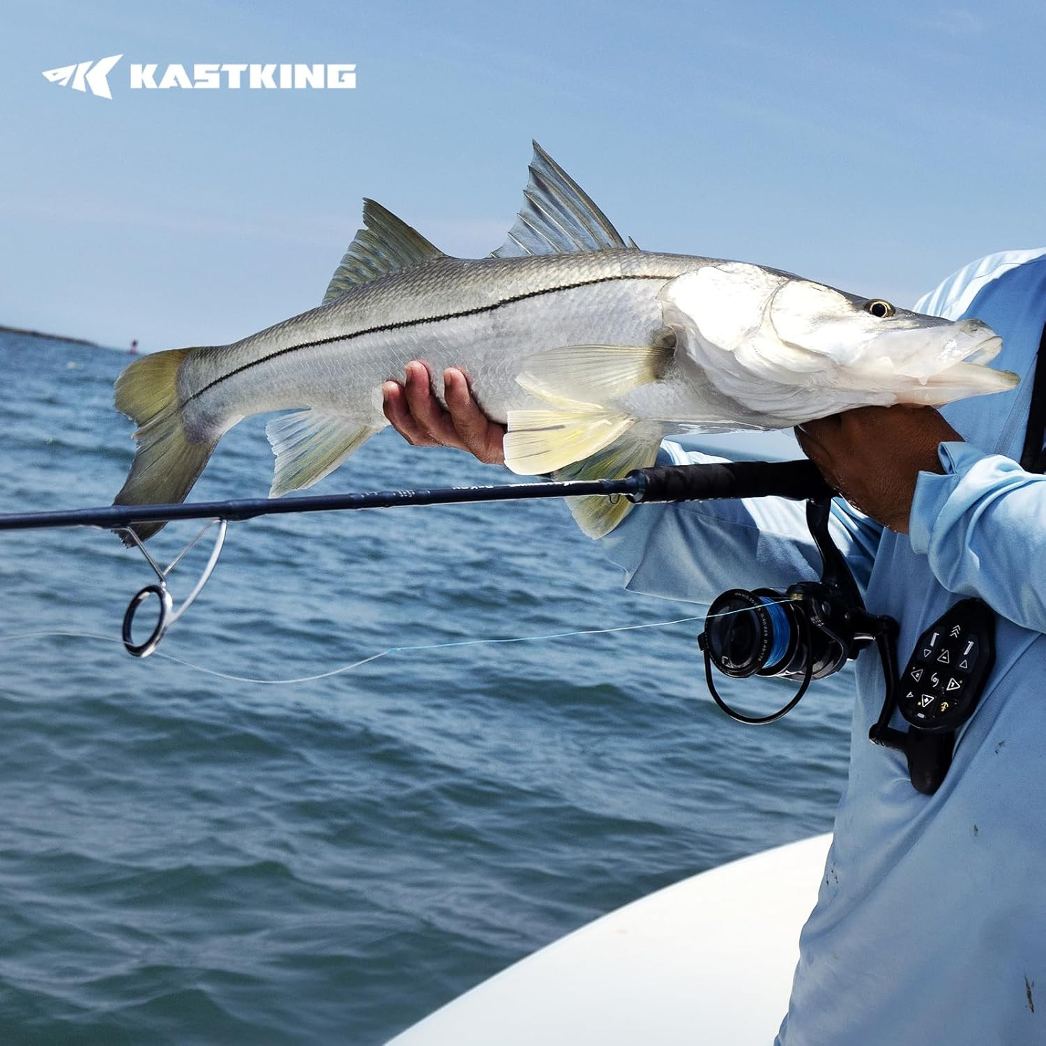 Rekon Saltwater Spinning Rod, Kastflex IM6 Carbon Graphite Blank, Zirconium Cera