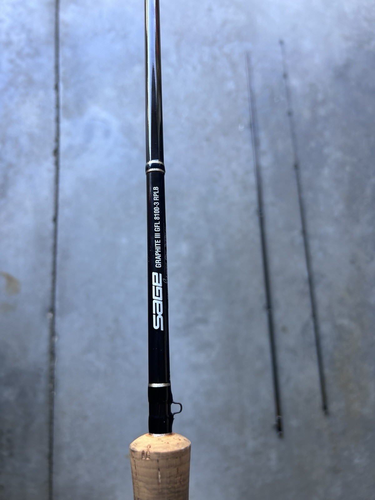 Sage Graphite III GFL 8100-3 RPLB Fly Rod 10’ 3wt Fast 3pc Cork