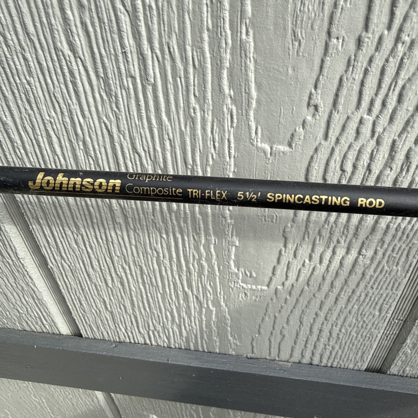 Vintage Johnson Tri Flex 3 Piece 5’6″ Spincast Fishing Rod Crappie Pro 230 Reel