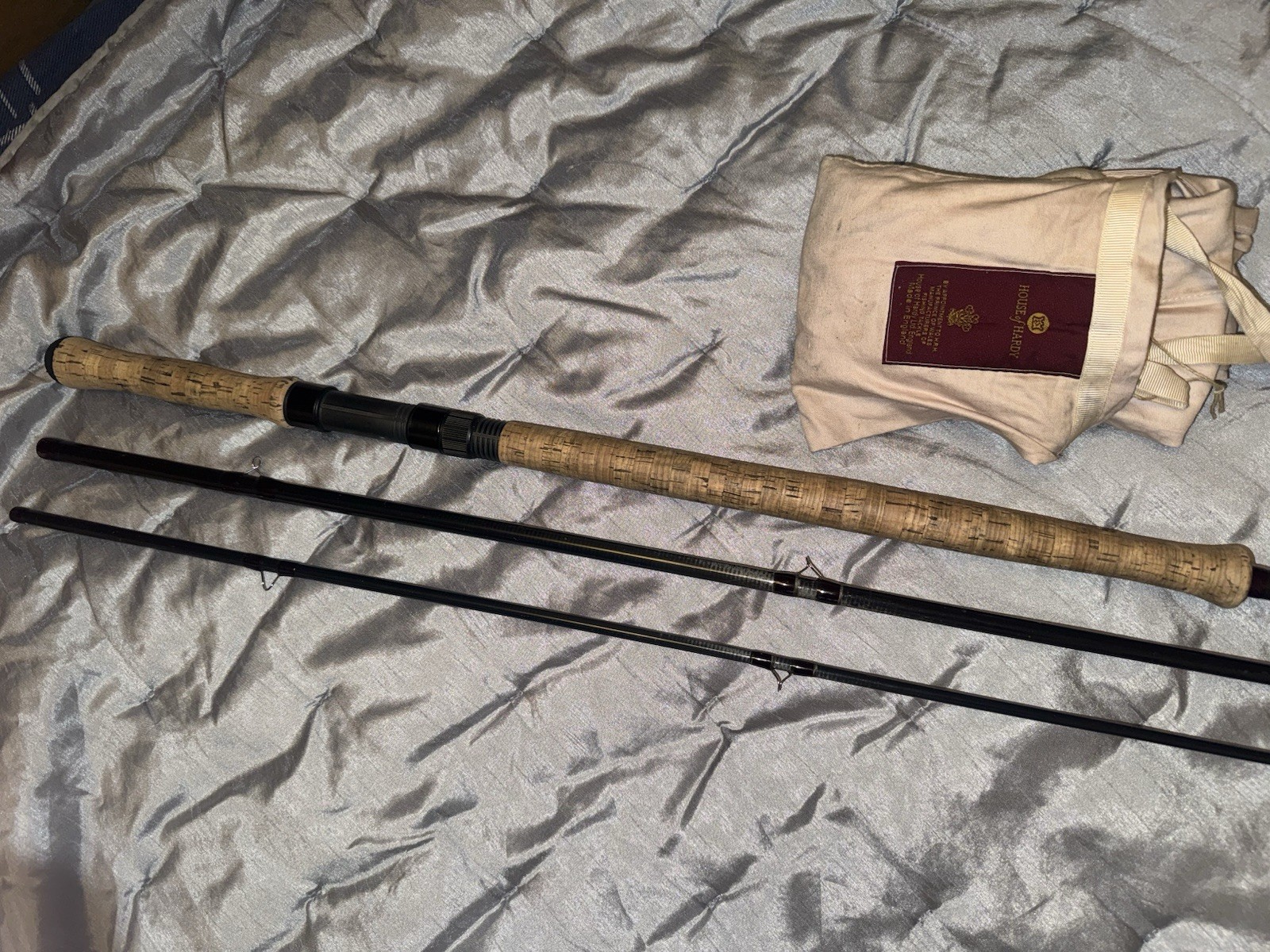 Hardy Graphite Salar 15ft #10 Salmon Fly Fishing Rod 3 Piece