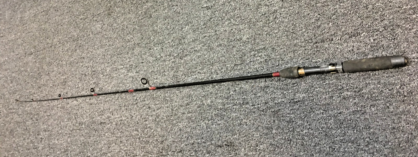 ZEBCO 5.5 FEET LONG, Light 2 Piece Spinning Fishing Rod