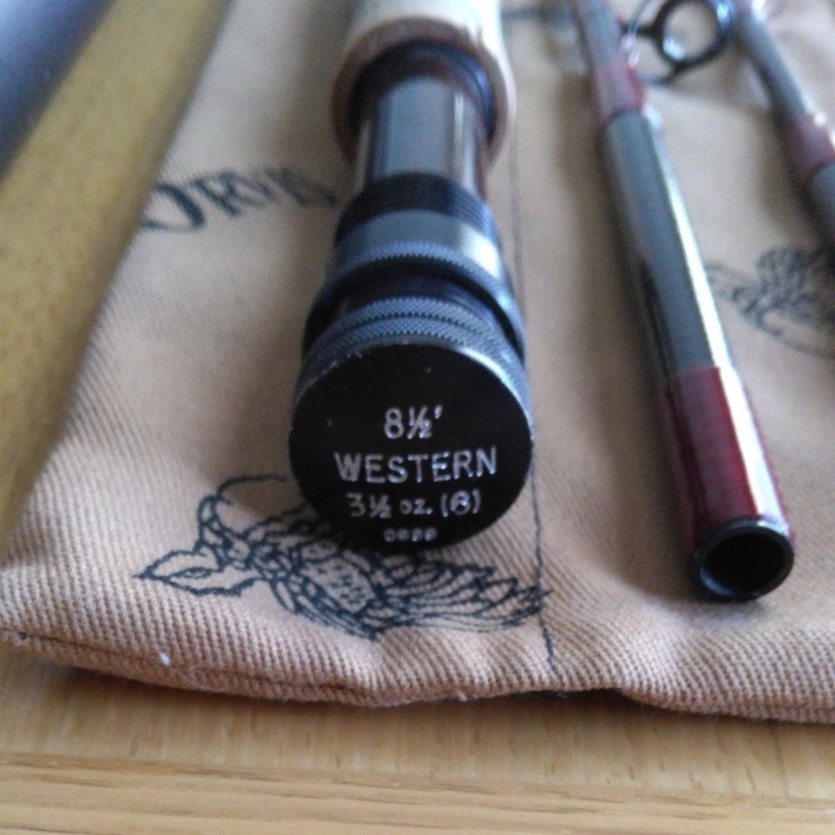 ORVIS Fly Rod WESTERN #6 8.5ft 4 pieces Fly Fishing