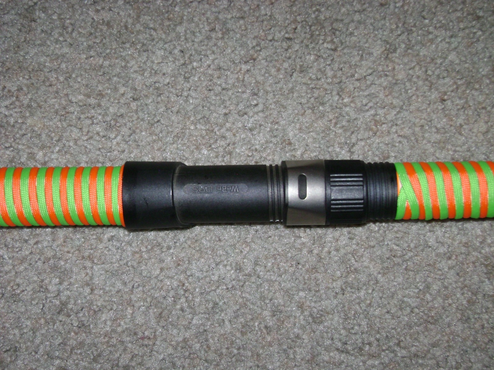 GLOW ROD MEAT HUNTER EXTREME 10′ ORANGE GLOW Casting Rod – BIG FISH, STRIPER !