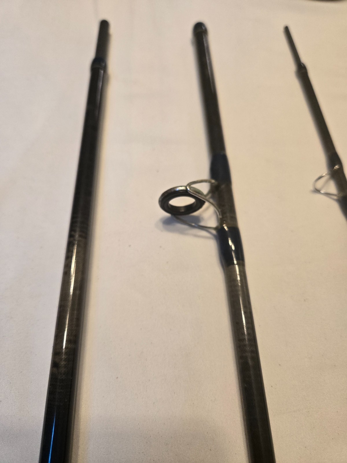 Fisher Travel Saltwater Fly Rod 9′ 9/10wt 4-Piece w/ Original Sock & Alum. Tube