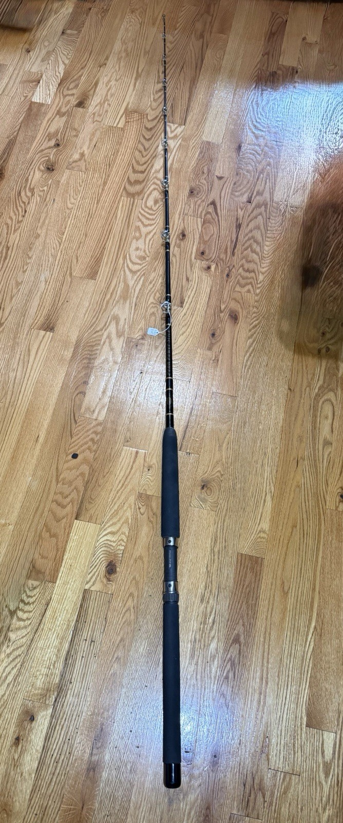 Penn Power Stick Spinning Rod 7′ Medium Action MH 40lb 1.5oz 1pc Black/Gold