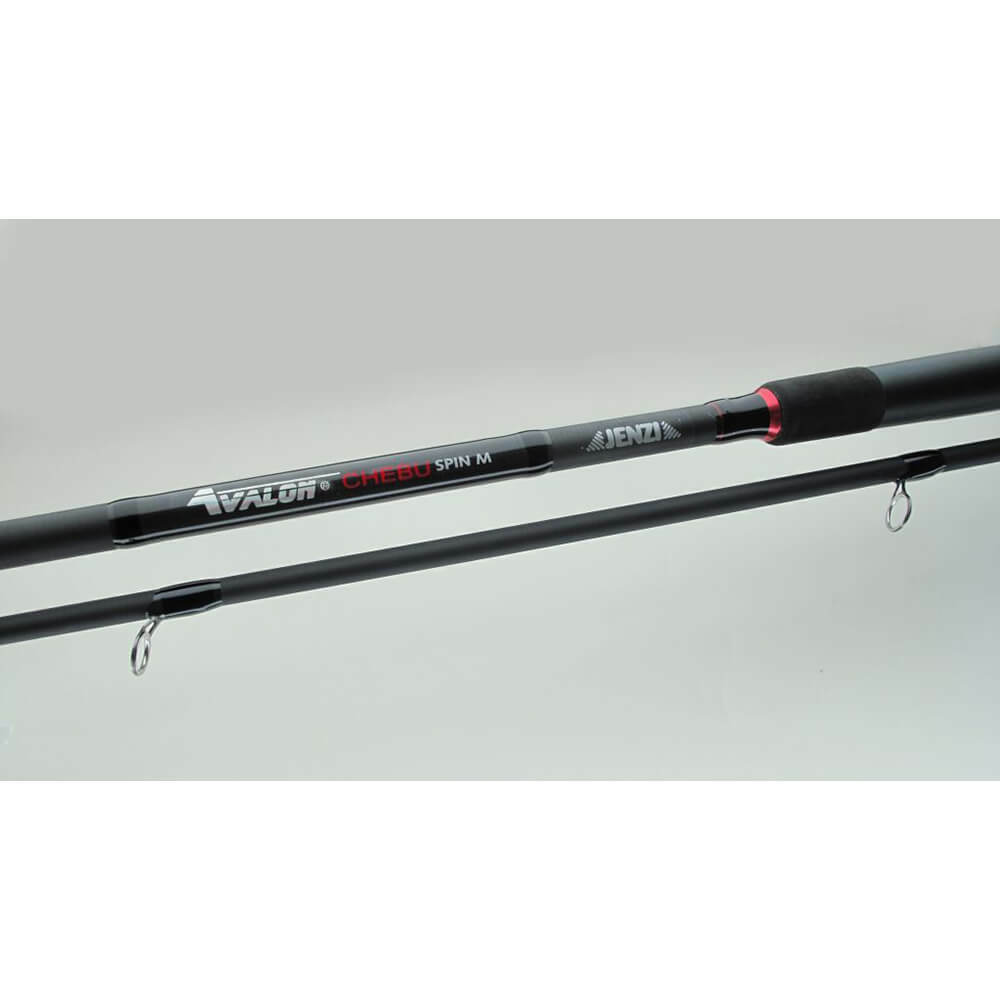 Jenzi Spinning Rod Avalon Chebu Spin M 7-35g Carbon Rod Fishing Rod Black