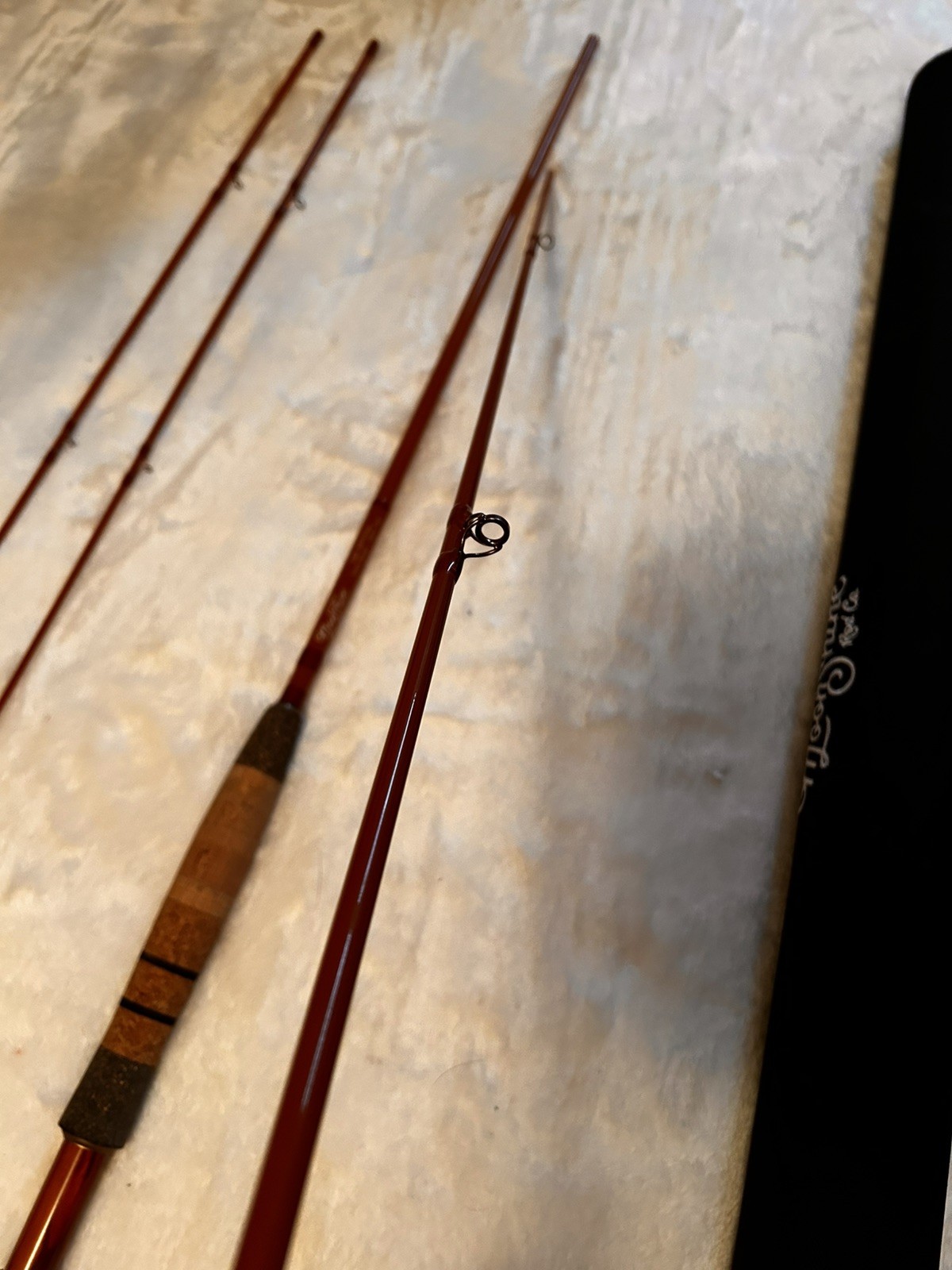 MOONSHINE REVIVAL Fiberglass three weight Seven Ft fly fishing rod classic glass