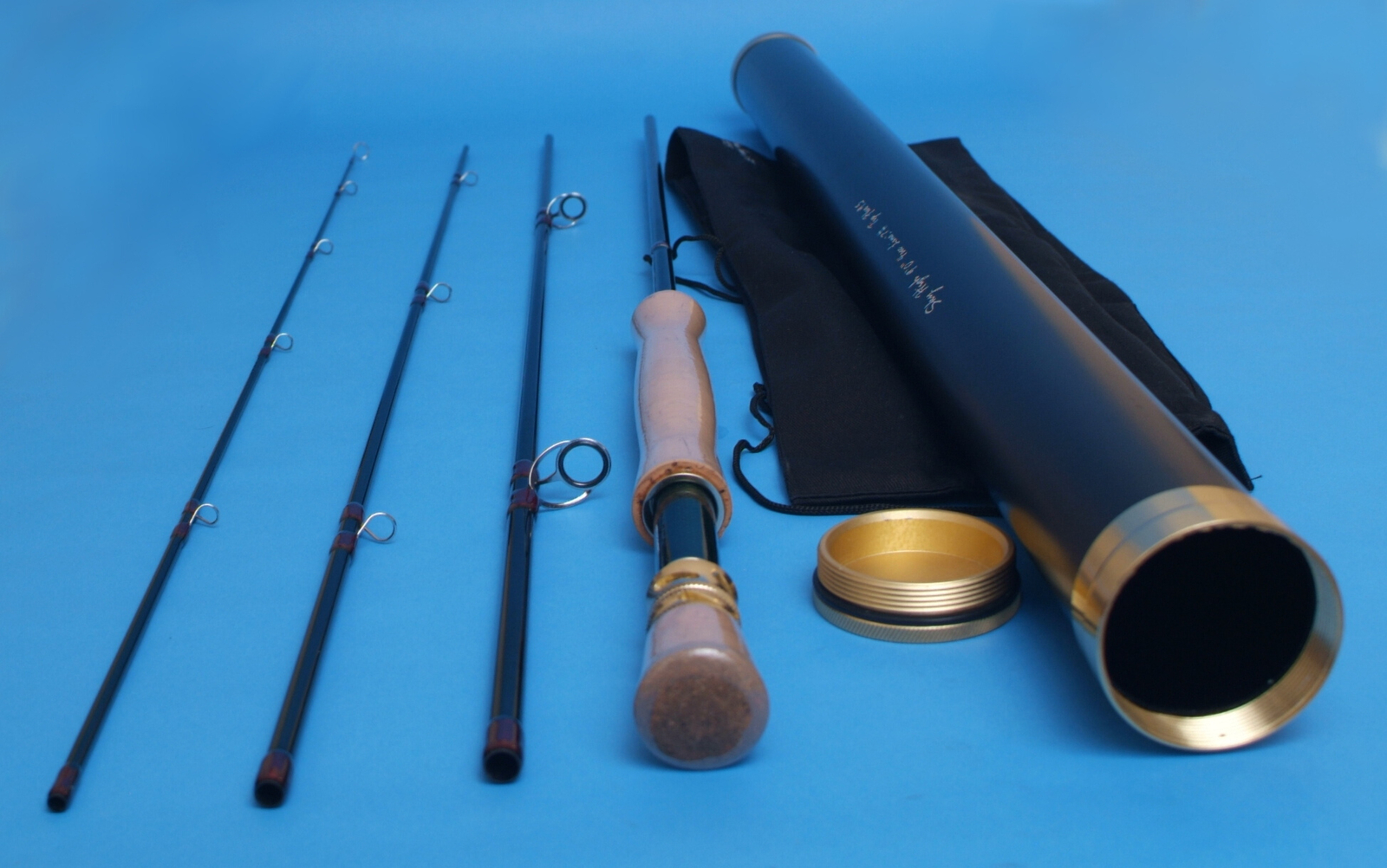 FFS SH Hunter Pro Fly Rod – 100% Heli-core Carbon Fiber (Graphite) Fly Rod – …