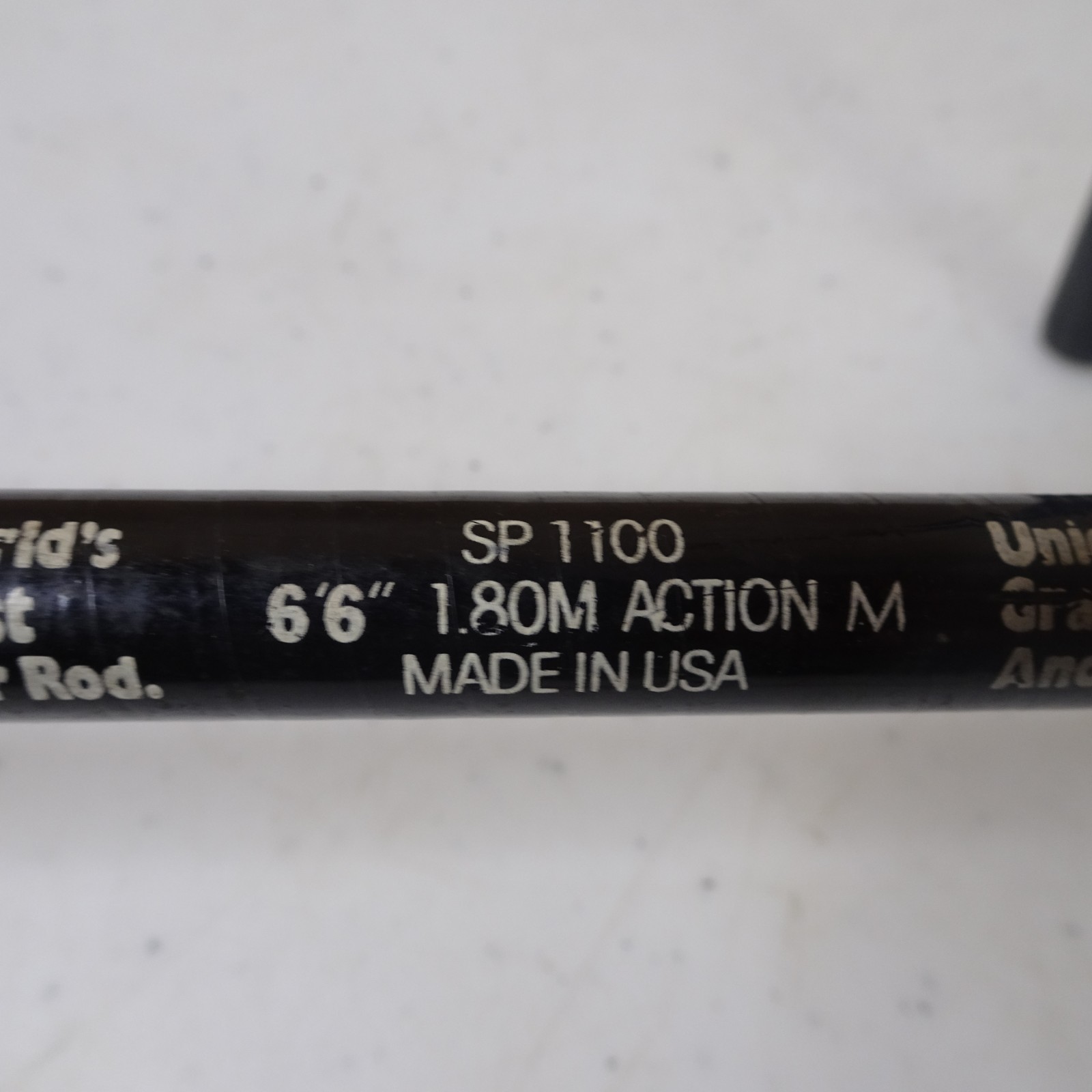 Shakespeare Ugly Stick Graphite 6’6″ Action Medium 2 Piece