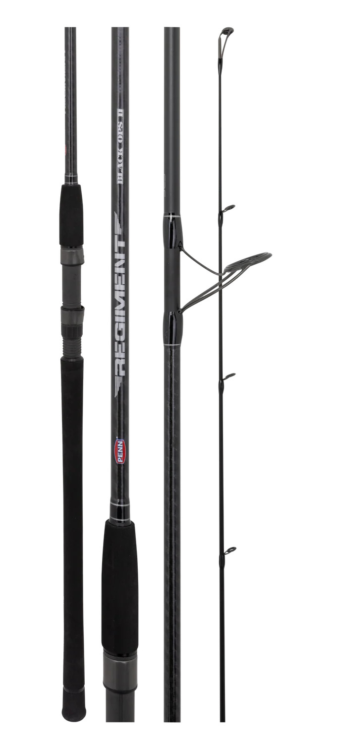 Penn Regiment Black Ops II 7’0” 1 Piece 8-15kg Spin Fishing Rod 701XH +Warranty