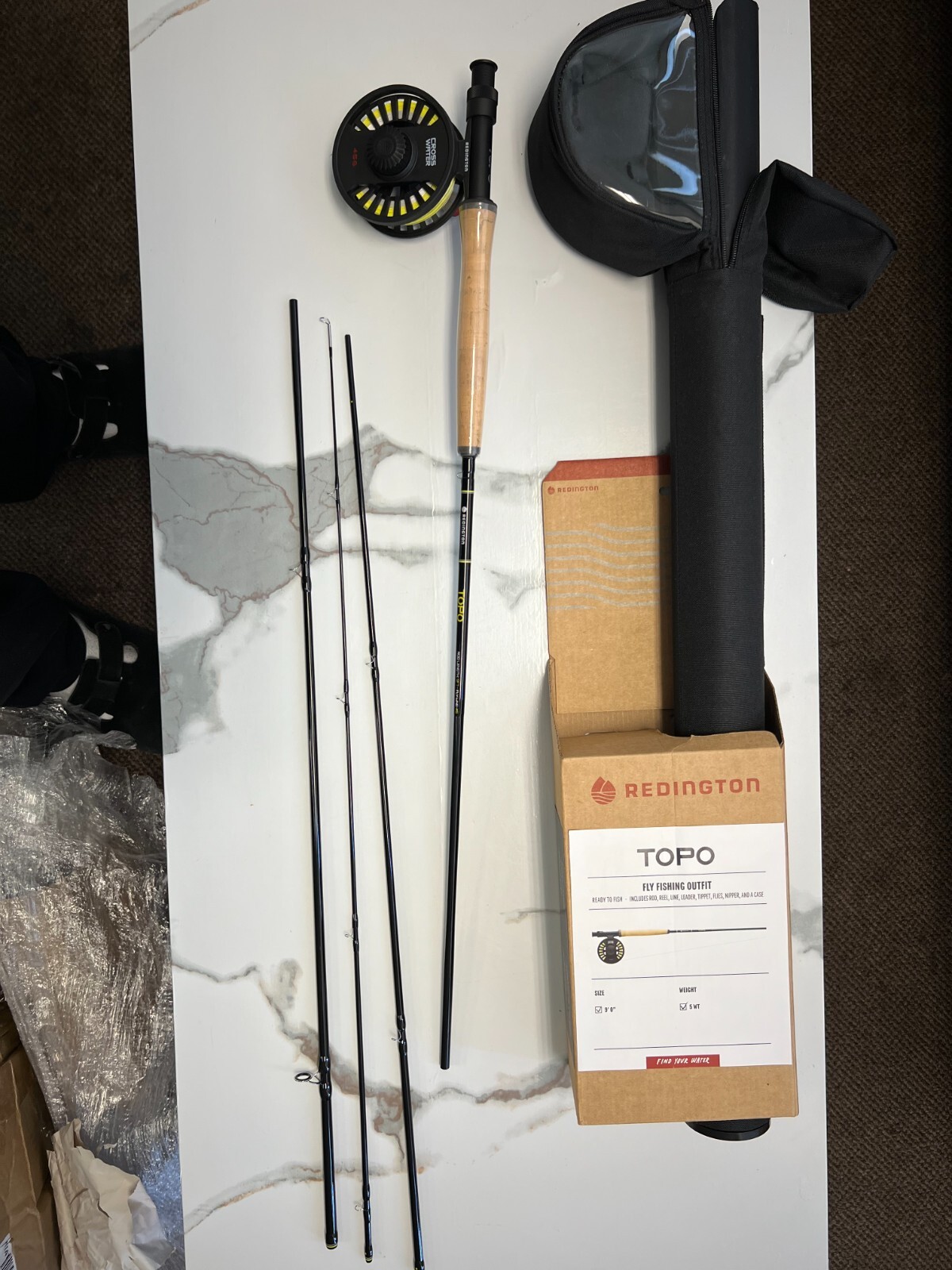 Redington Path 9 ft Fly Fishing Rod – 5-5026K-590-4