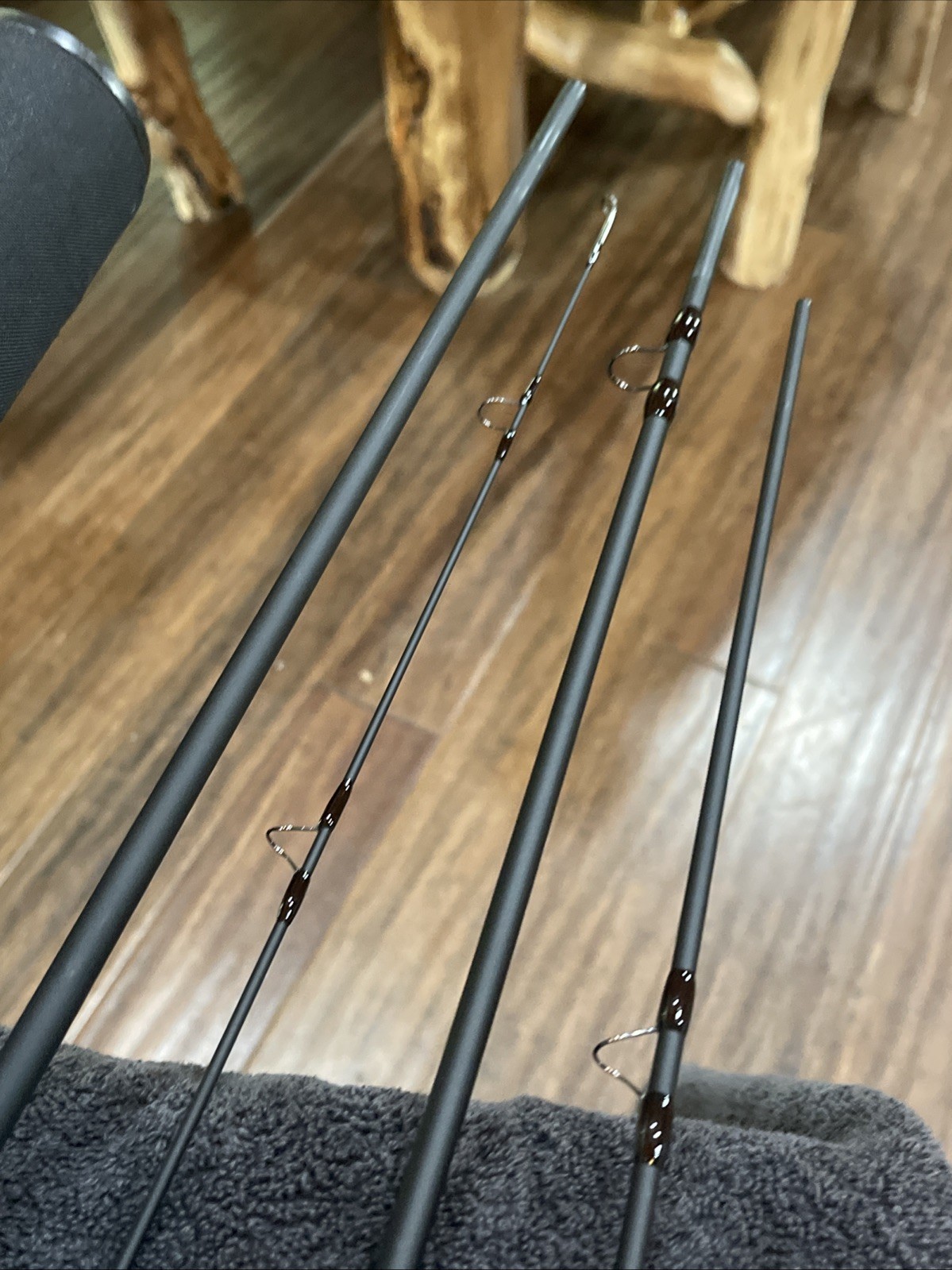 Fenwick HMG 9ft 8 Weight 4 Pc. Fly Rod. Never Used.