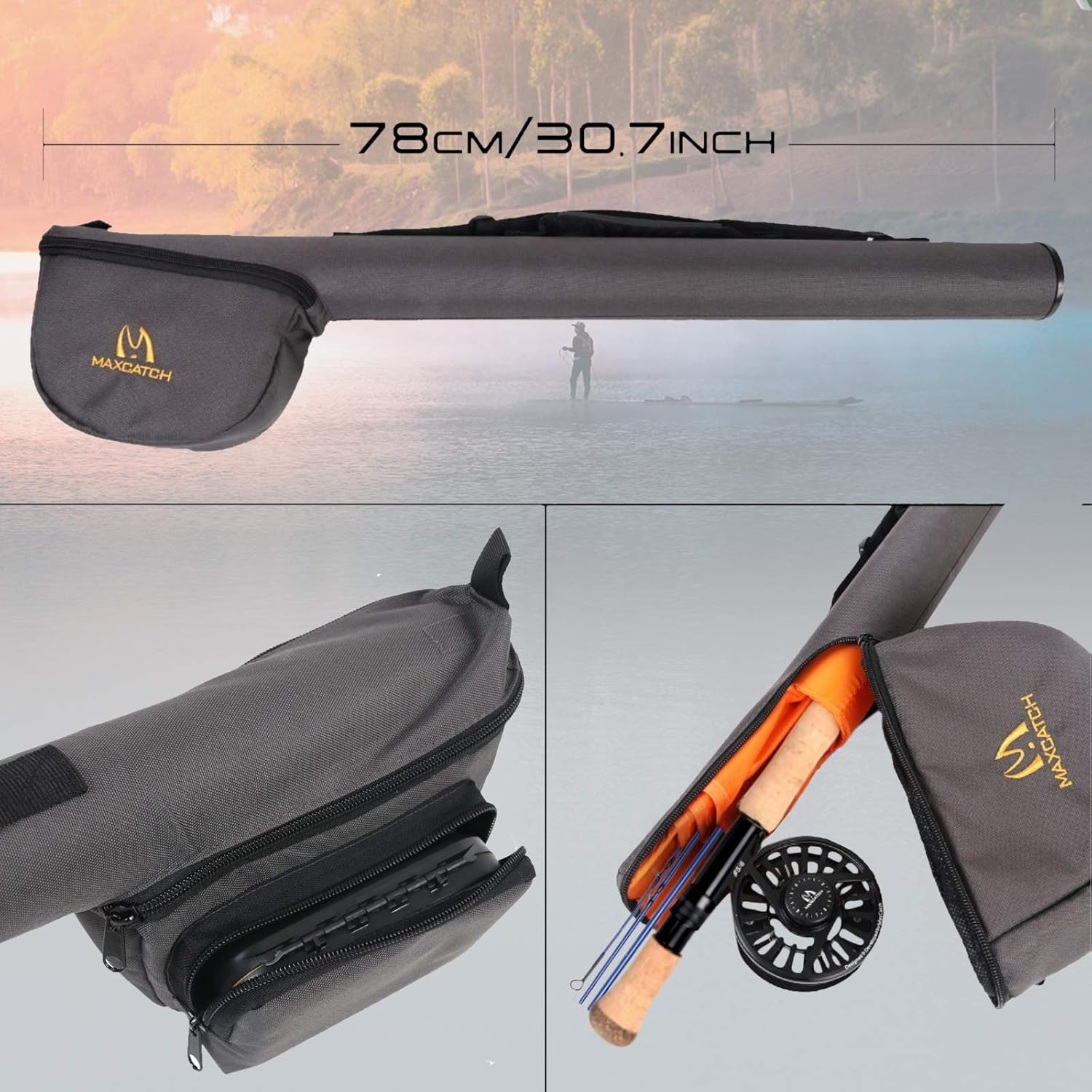 Maxcatch Predator Big Game and Saltwater Fly Fishing Rod: 7’11”/9’/9’2”/10′, 4