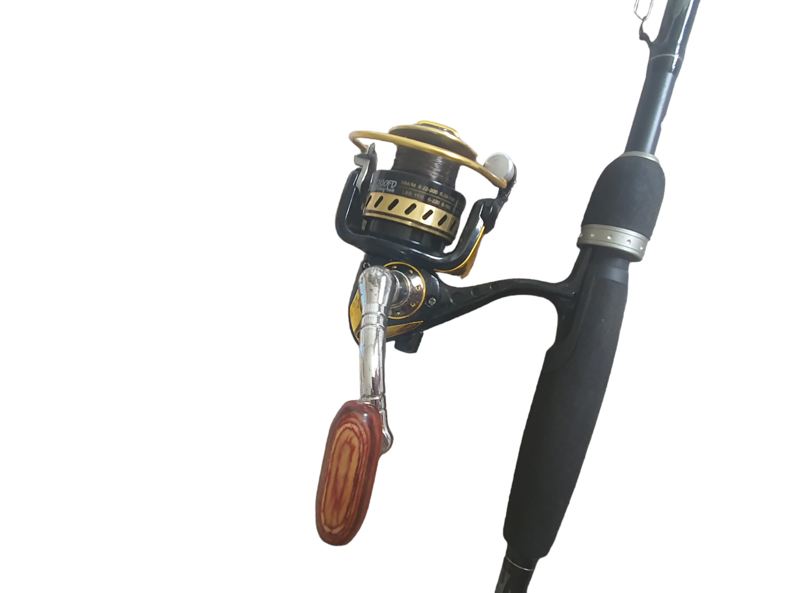 Abu Garcia Spinnrute Venerate Angel 200 CM 30-60 Gramm Wurfgewicht Grau wie Neu