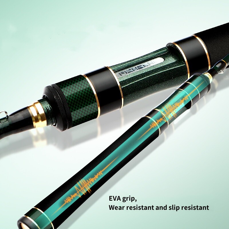 Carbon Fiber Lure Fishing Rod Spinning Casting Rod 1.68m 1.8m Fishing Pole Fast