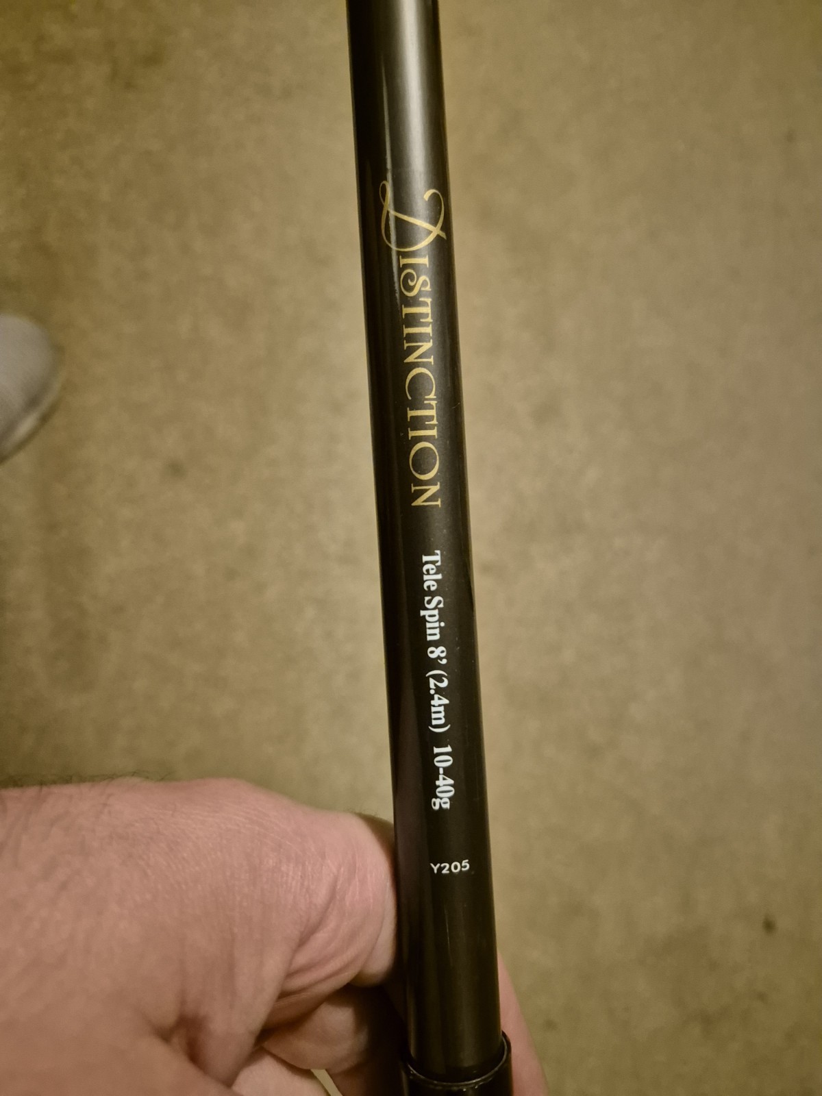 8ft Maver Distinction Telescopic Tele Spin Fishing Rod 10g – 40g