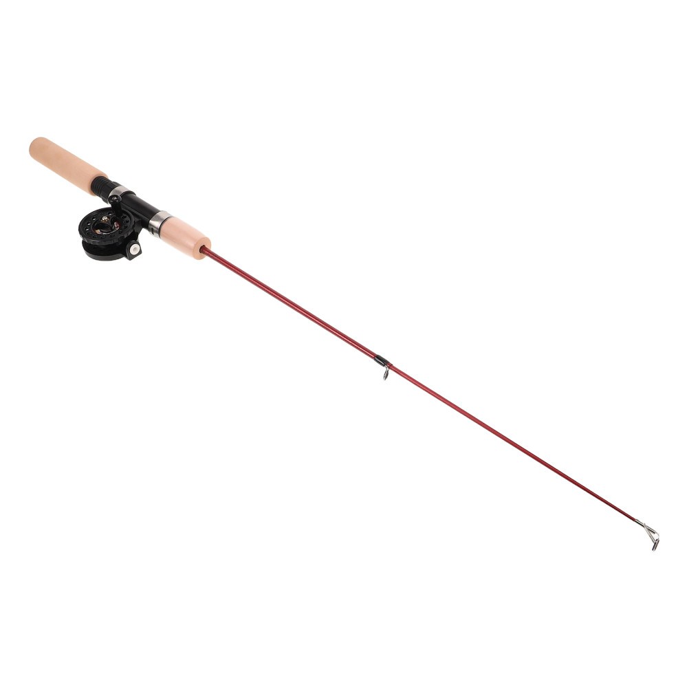 Telescopic Ice Fishing Rod And Reel Combo Compact Portable Pole