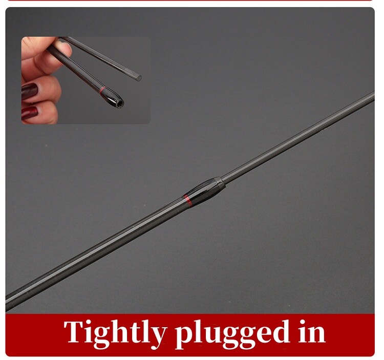 Fishing Rod Carbon Fiber Spinning/Casting Fishing Pole 1.68m/1.8m Bait Trout Rod