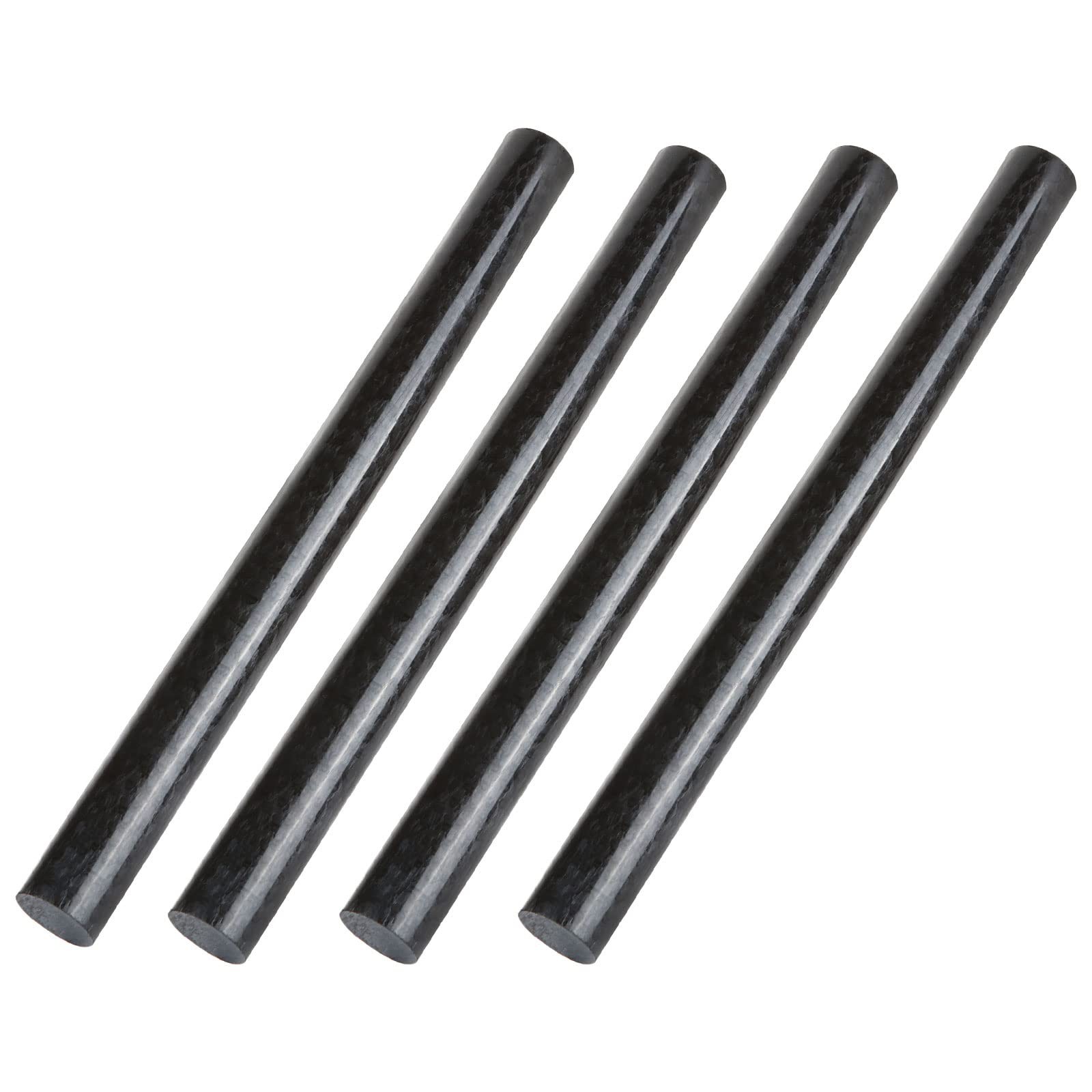 Round Acetal Copolymer Rods 4 Pack 1 Inch Dia 12 Inch Length Plastic Opaque
