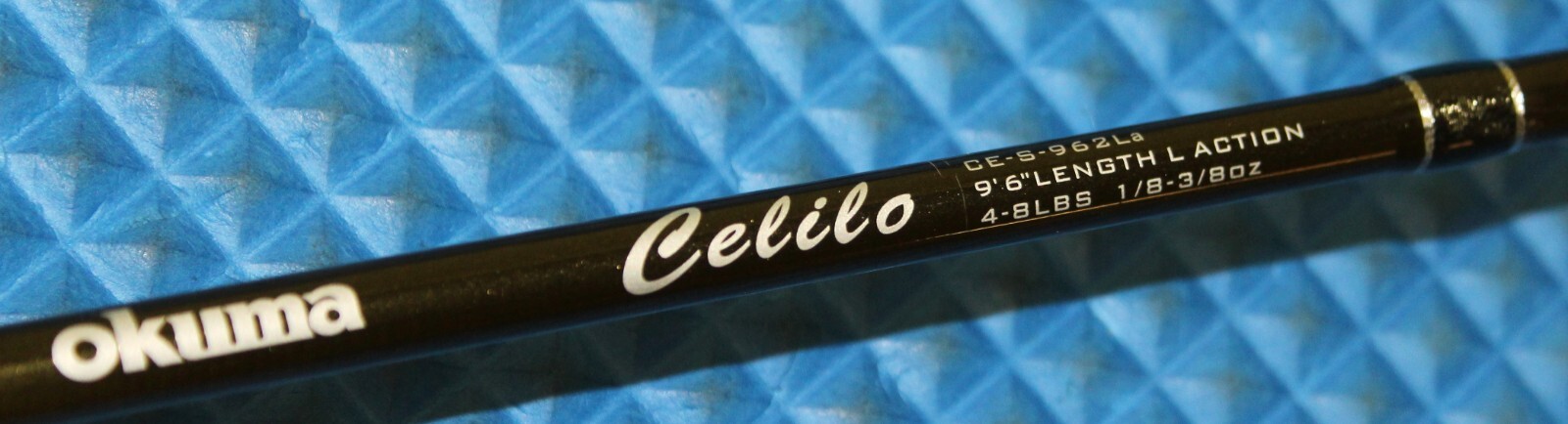 Okuma Celilo Graphite Spinning Rod 9′ 6″ 2 Pc Light CE-S-962La