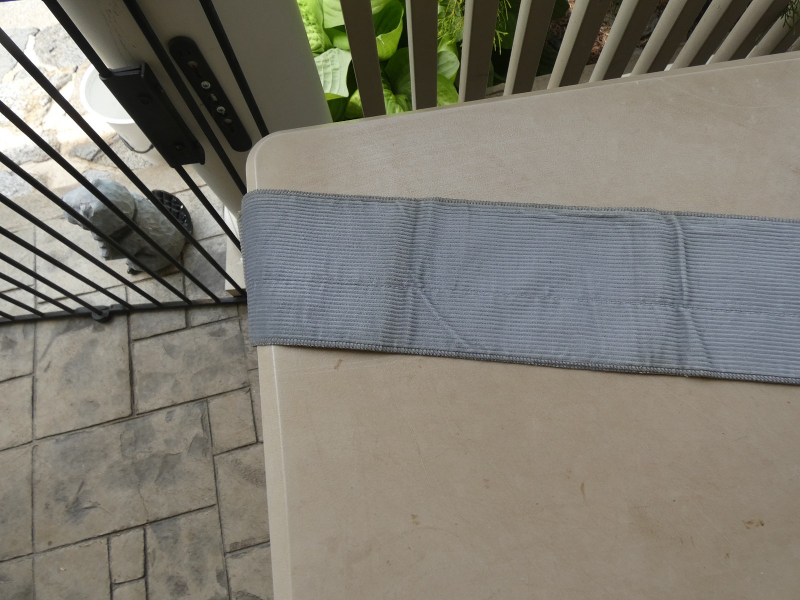 Vintage G Loomis Soft Grey Corduroy 2 Section Fishing Rod Sock Sleeve