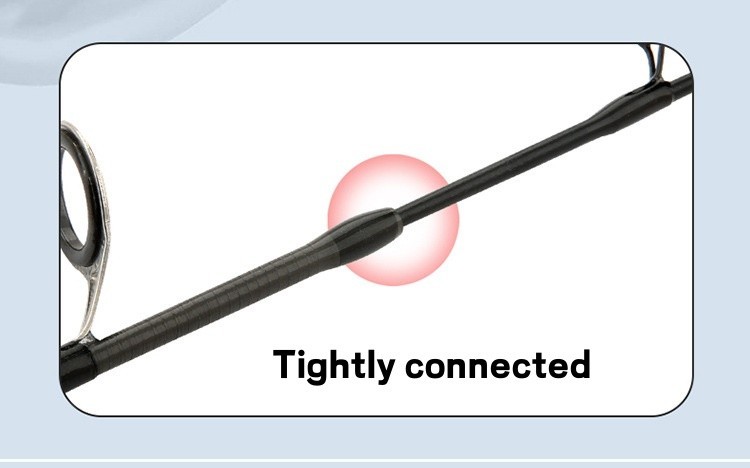Ice Fishing Rod Carbon Fiber Fast Action Casting Spinning Travel Rod Carp 60cm