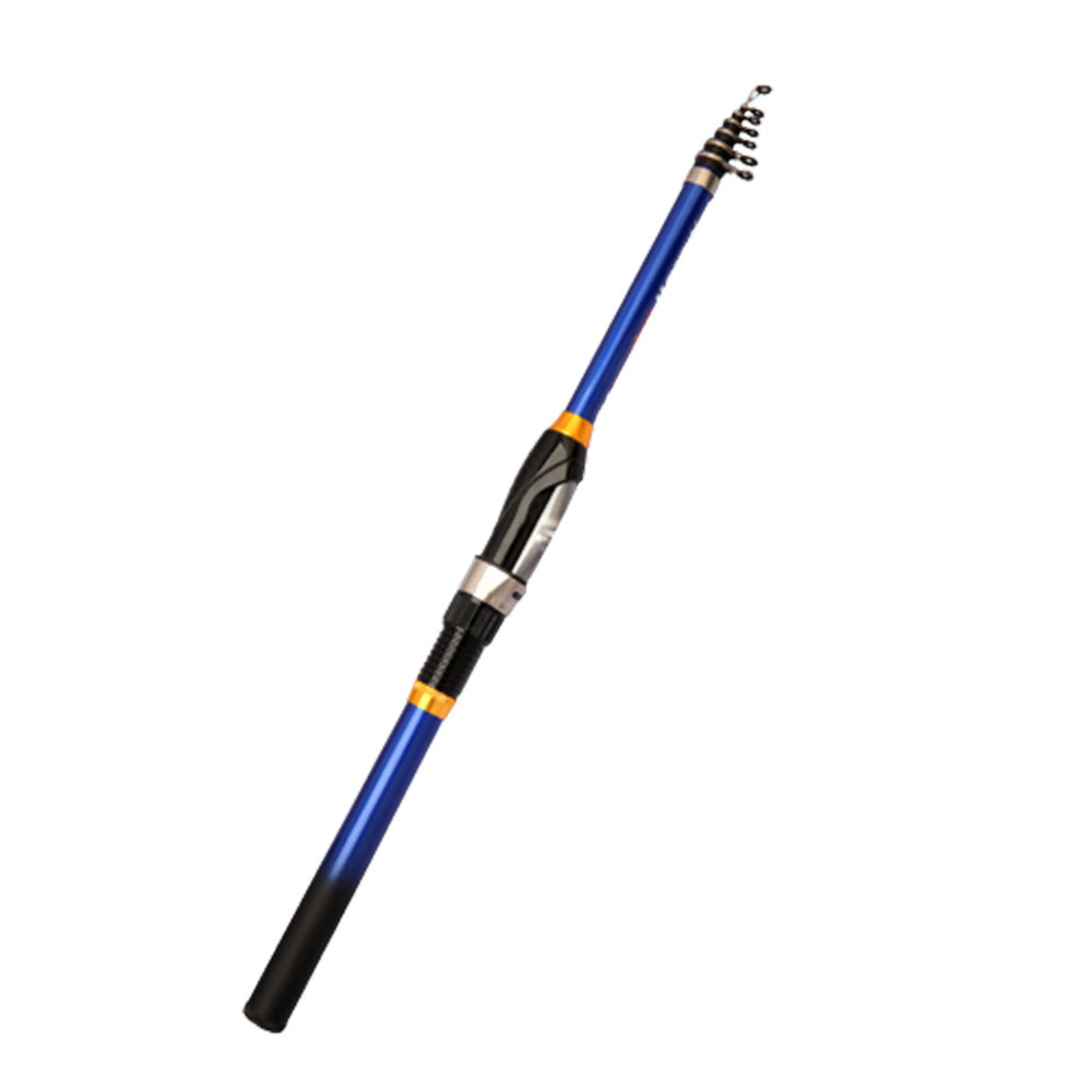 Carbon Fiber Telescopic Fishing Rod Pole Sea Saltwater Freshwater Equipment