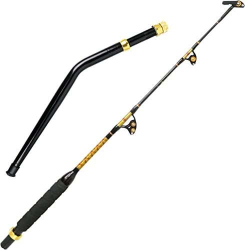 Saltwater Fishing Rods – Deep Sea Pole with Swivel Tip for Big Game Fishing