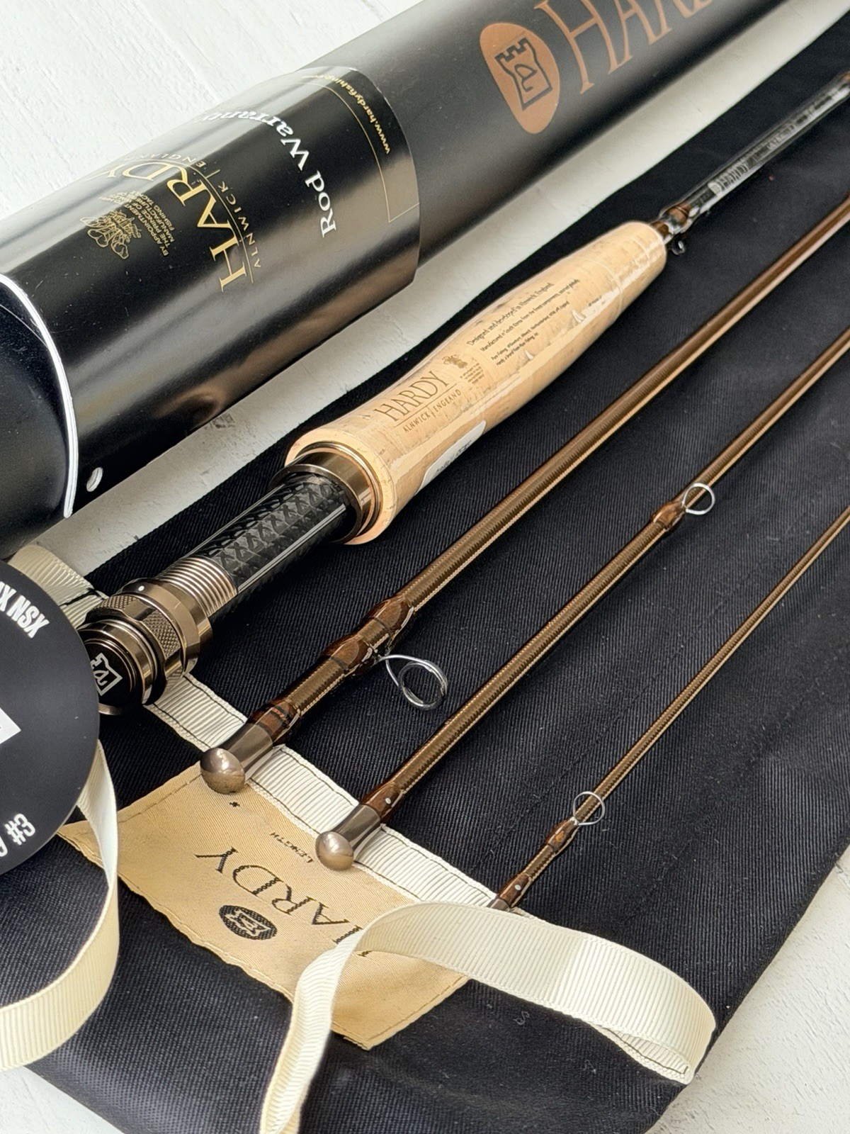 **BEAUTIFUL**🔥 HARDY 3wt. 9’9”in~4pc Ultralite LL Sintrix NSX Fly Rod🔥~NEW~🔥