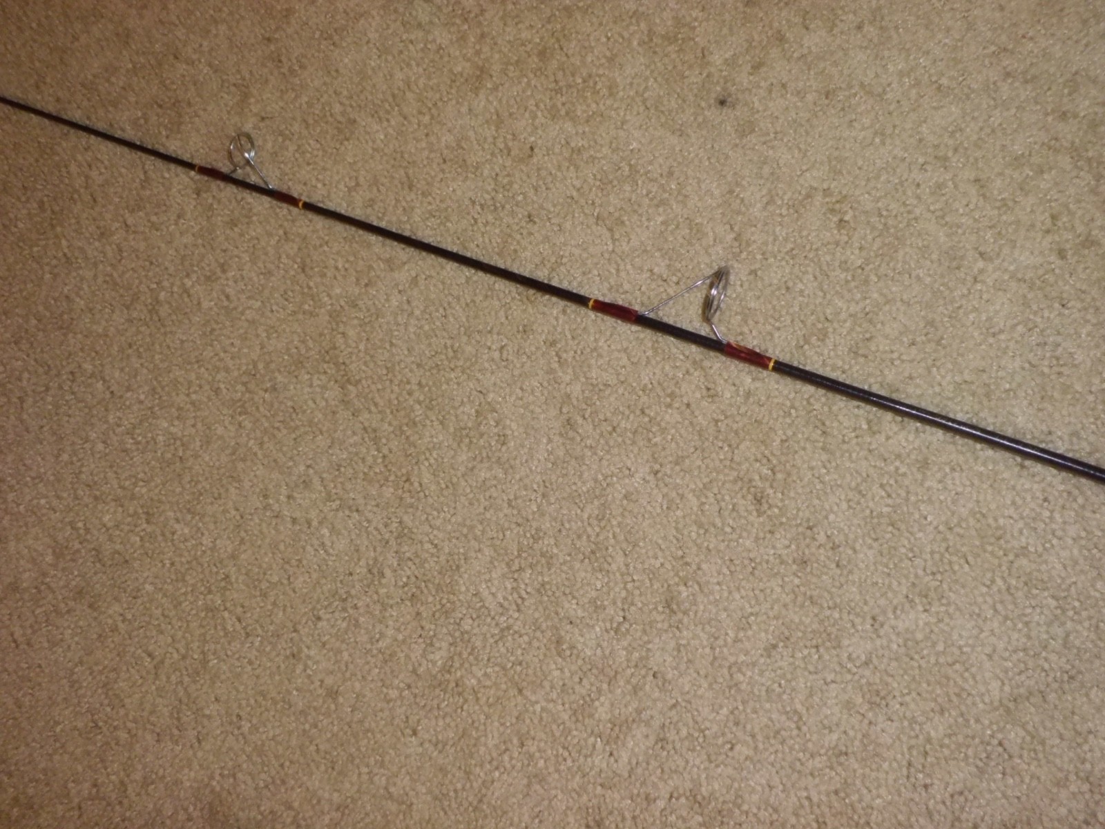 Vintage FENWICK BS51-UL Black Hawk Graphite 1 pc Spinning 5’3″ Rod made in USA