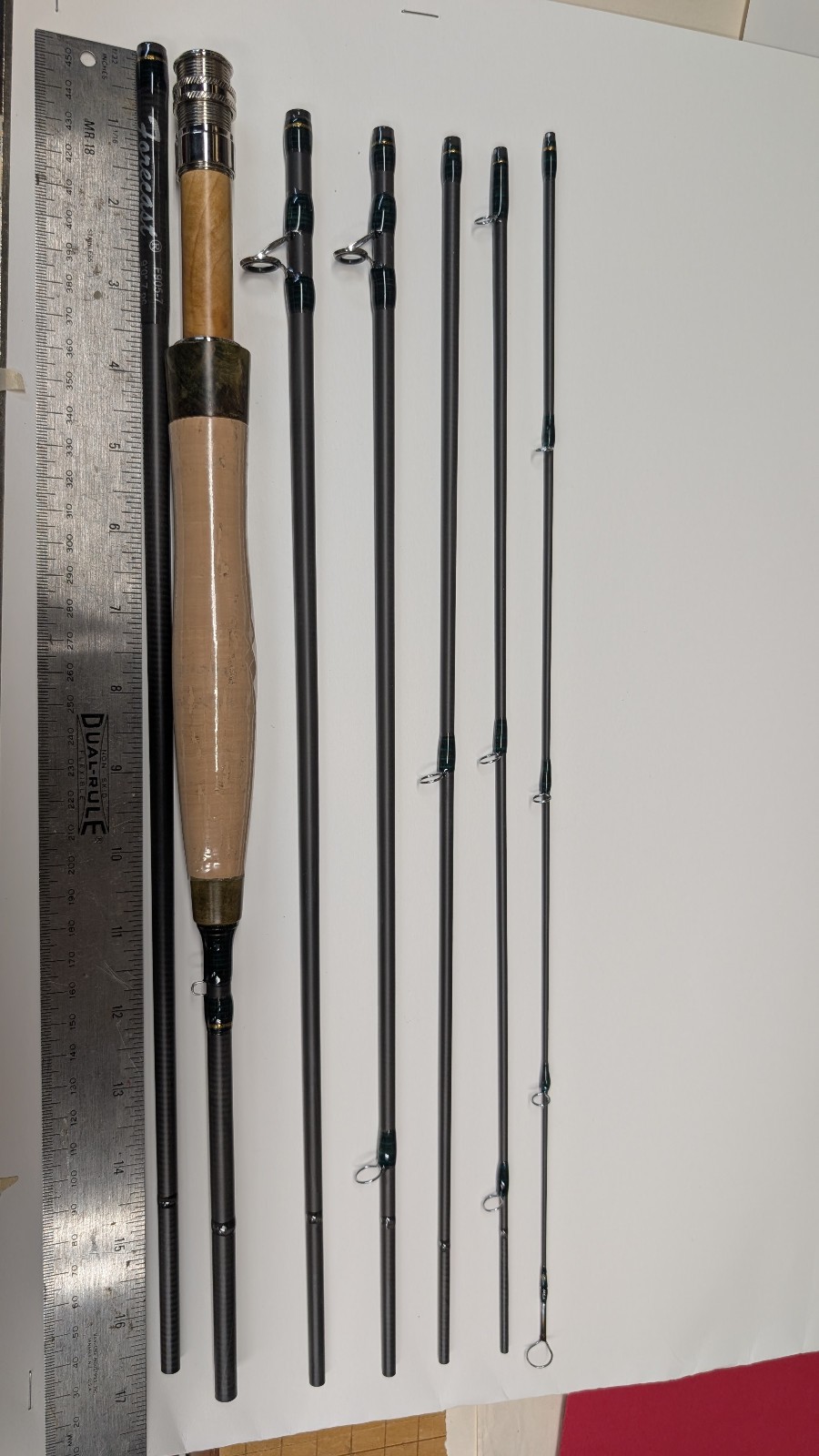 Batson Rainshadow 7 piece 5 weight fly rod