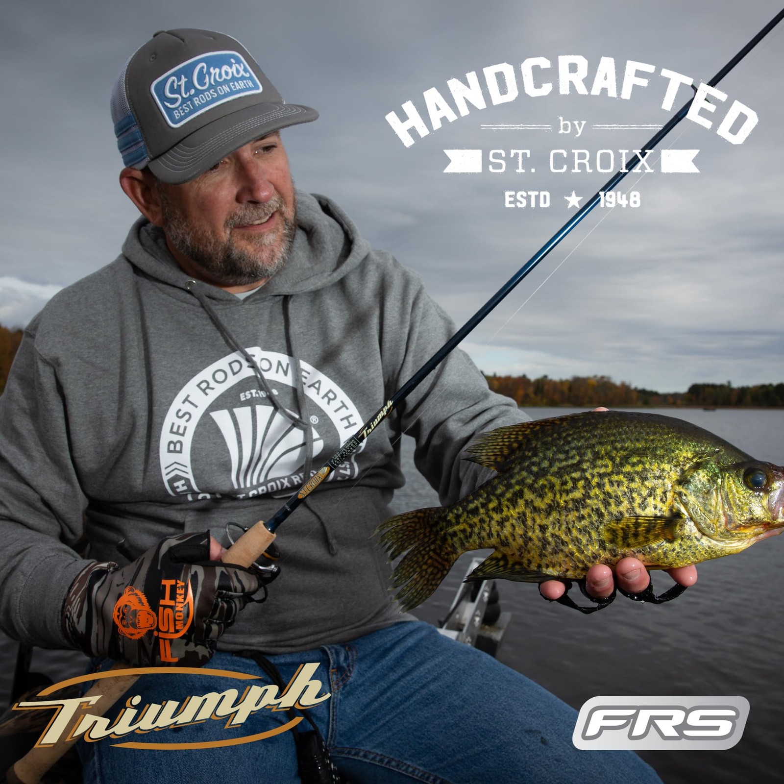 St. Croix Rods Triumph Spinning Rod Ultra-light/Fast ULF, 5’6″ 5’6″, ULF