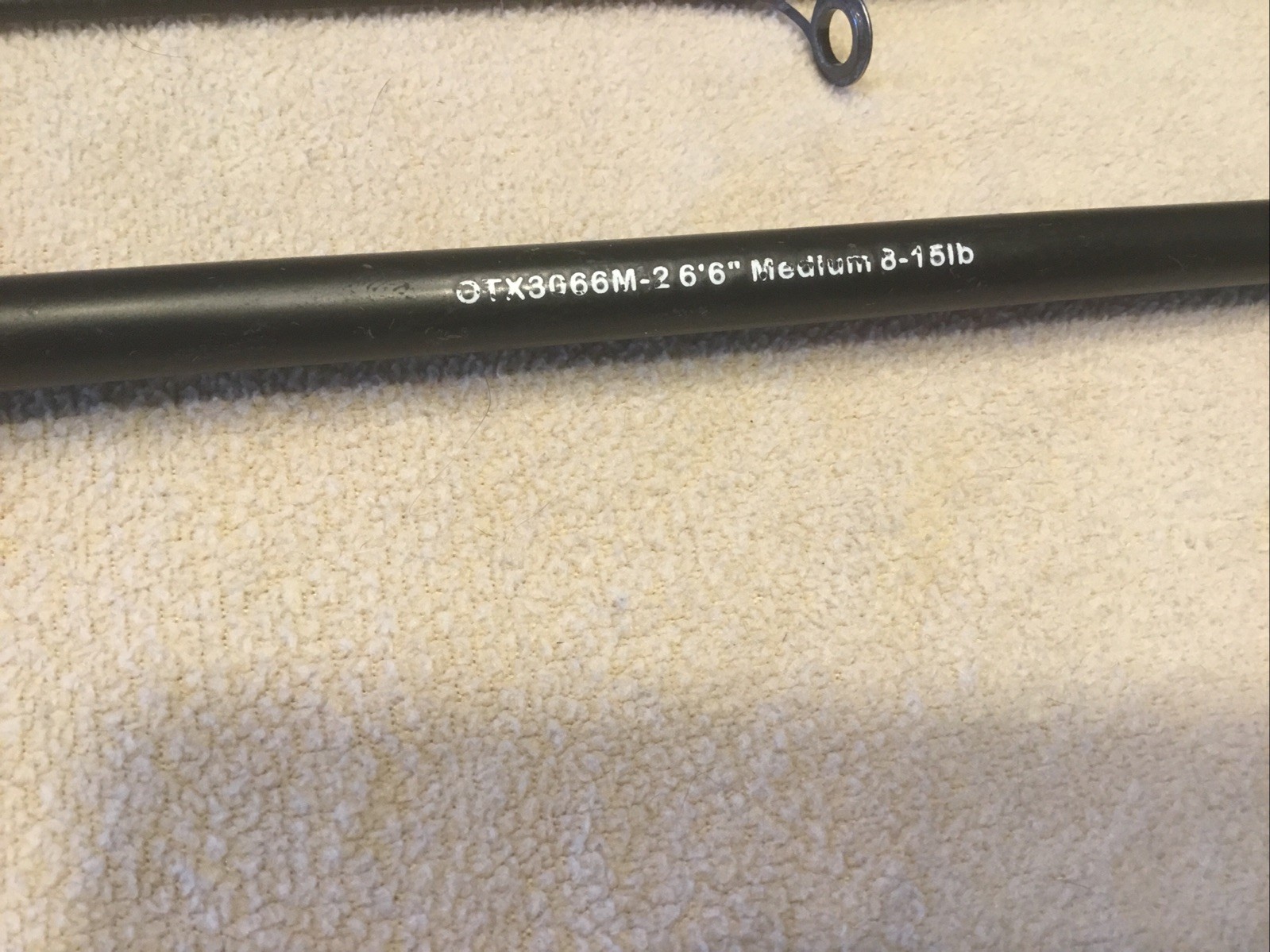 Ozark Trails OTX3066 Med Action Grit Stick Fishing Rod.