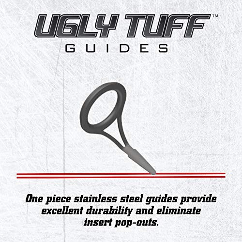 Ugly Stik Elite 8’6 Medium Fishing Rod for Salmon Steelhead 2pc Durable Graphite