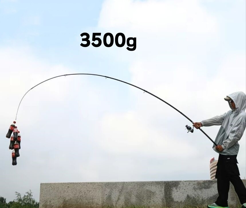 Telescopic Fishing Rod 9′ 10′ Carbon Fiber Rod Saltwater Long Cast Fishing Rod