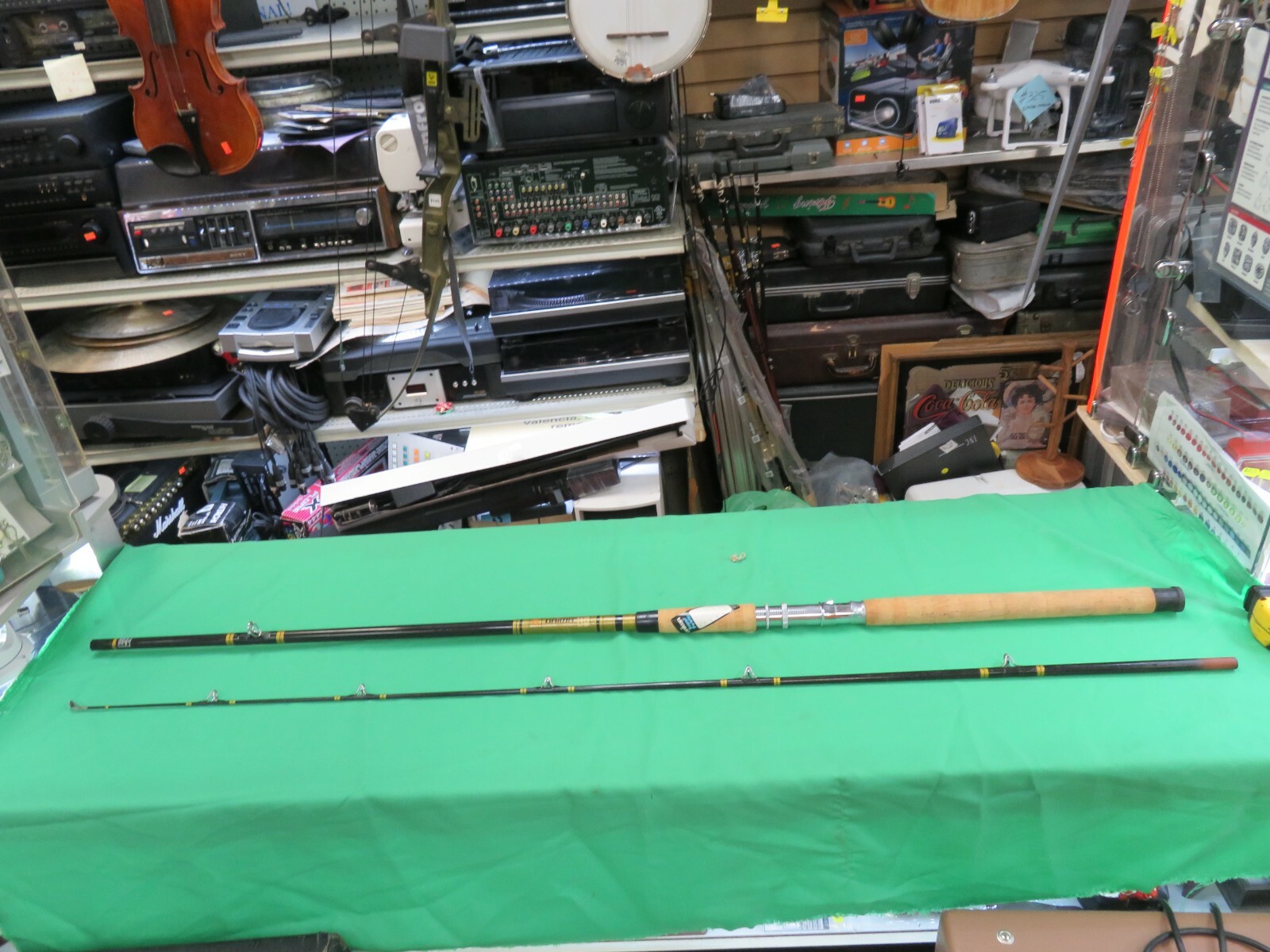 Vintage DAIWA 8-1/2 ft Model 8026R Casting 2 Piece Mint Unused