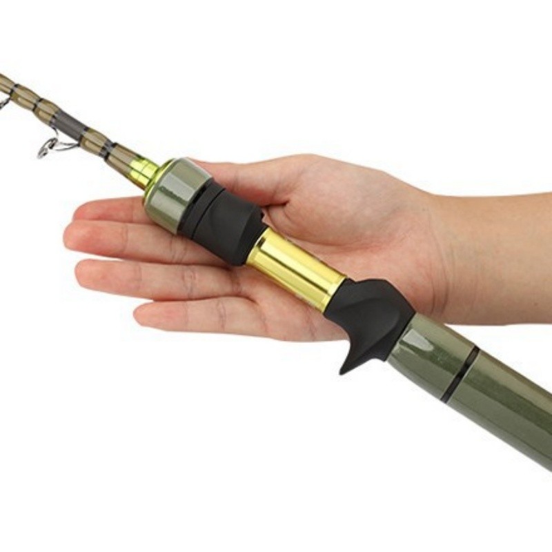 Travel Spinning Rod 5ft 5.6ft 2-6lb Telescopic Casting Rod Carbon Trout